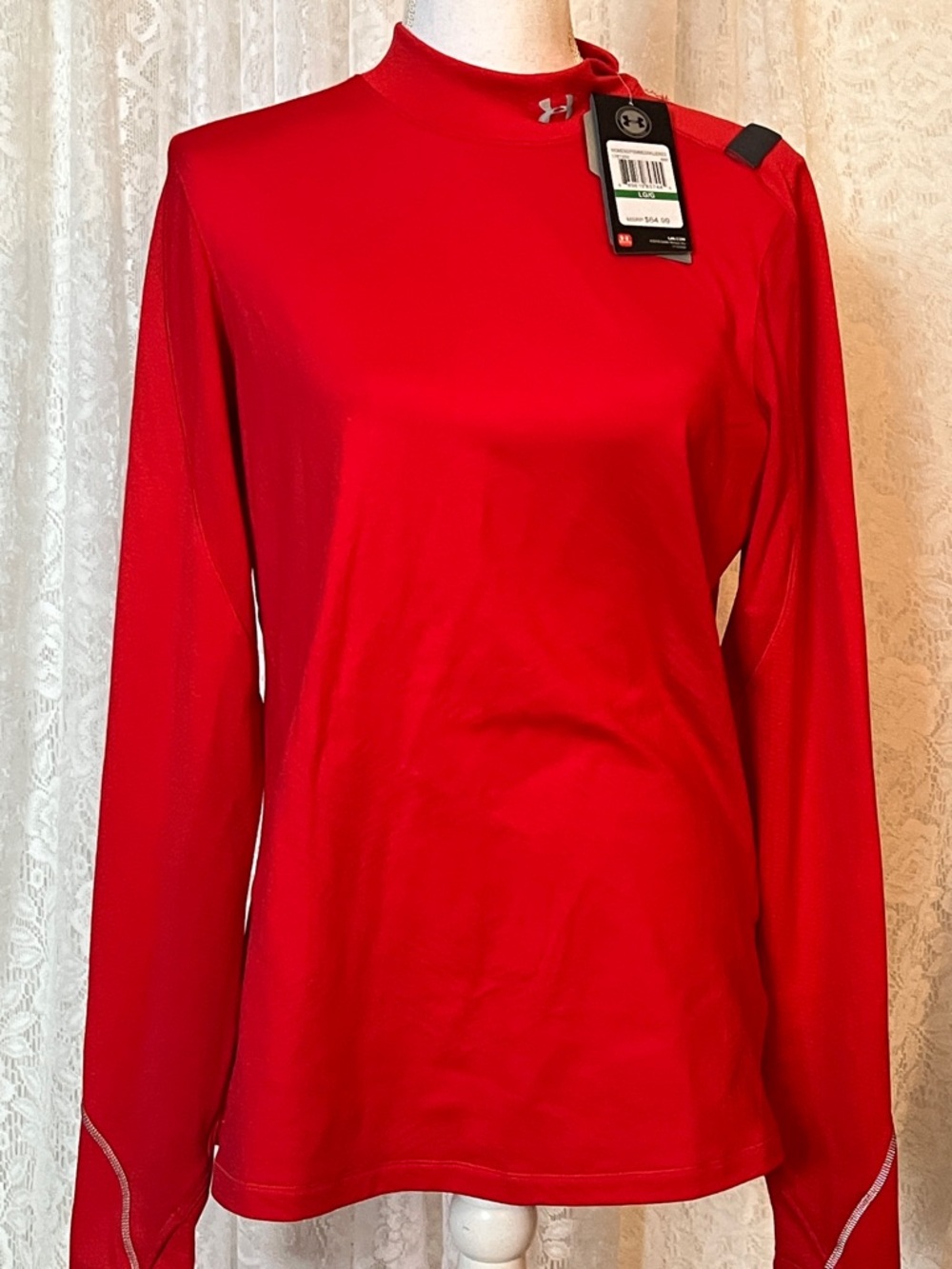 NWT Under Armour Mock Neck Performance Top